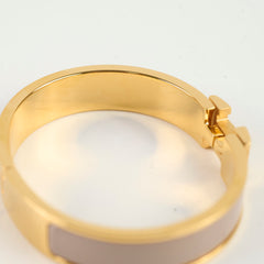 Hermes Clic H Bracelet Yellow Gold PM