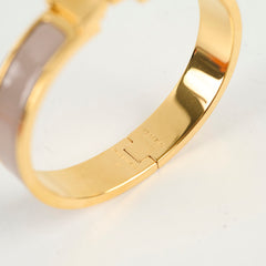 Hermes Clic H Bracelet Yellow Gold PM