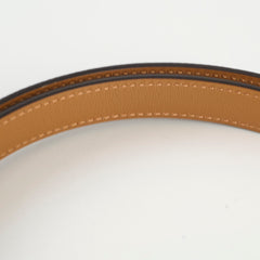 Hermes Kelly Belt Noir PHW