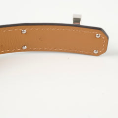 Hermes Kelly Belt Noir PHW