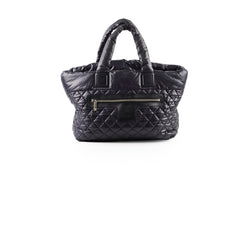 Chanel Black Nylon Coco Cocoon Tote