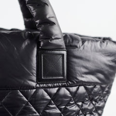 Chanel Black Nylon Coco Cocoon Tote