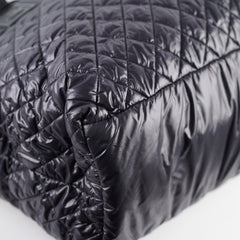 Chanel Black Nylon Coco Cocoon Tote