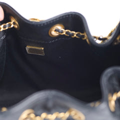 Chanel Mini 25 Caviar GHW Black 2025 Microchip