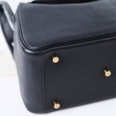 Hermes Lindy 26 Taurillon Clemence Black - C stamp