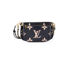 Louis Vuitton Multi Pochette Bicolour Black