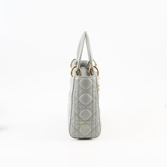 Christian Dior Lady Dior Small Grey