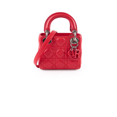 Christian Dior Lady Dior Micro Red