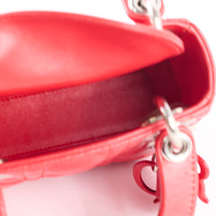 Christian Dior Lady Dior Micro Red
