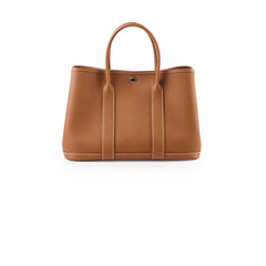 Hermes Garden Party 30 Gold Negonda D Stanp