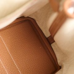 Hermes Garden Party 30 Gold Negonda D Stanp