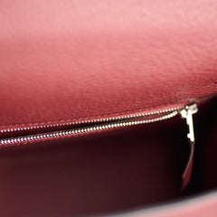 Hermes Kelly 28 Rouge H Togo PHW K Stamp