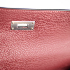 Hermes Kelly 28 Rouge H Togo PHW K Stamp