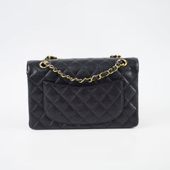 Chanel Small Caviar Classic Double Flap Black