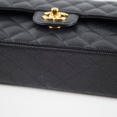 Chanel Small Caviar Classic Double Flap Black