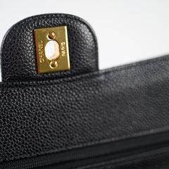 Chanel Small Caviar Classic Double Flap Black
