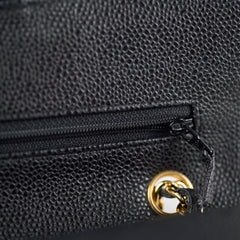 Chanel Small Caviar Classic Double Flap Black