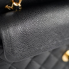 Chanel Small Caviar Classic Double Flap Black