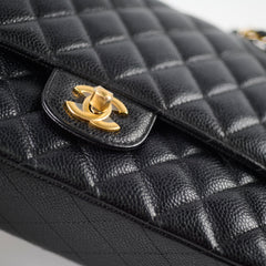 Chanel Classic Flap Medium Caviar Black