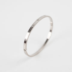 Cartier Love Bracelet White Gold Size 19