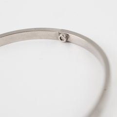 Cartier Love Bracelet White Gold Size 19