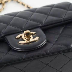 Chanel 23C Lambskin Gold Pearl Crush Rectangle Mini