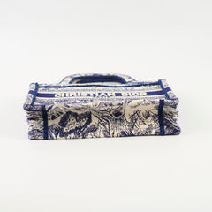 Christian Dior Mini Book Tote Navy