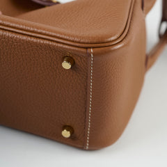 Hermes Mini I Lindy Gold GHW Z Stamp
