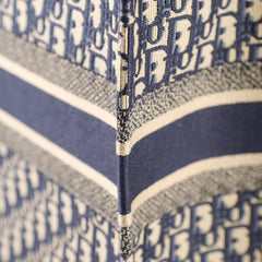 Dior Large Book Tote Navy Oblique