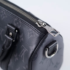 Louis Vuitton Keepall XS Monogram Eclipse Microchip