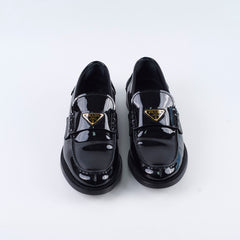 Prada Patent Leather Loafers Womens 36.5