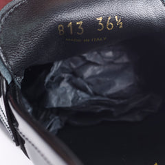 Prada Patent Leather Loafers Womens 36.5
