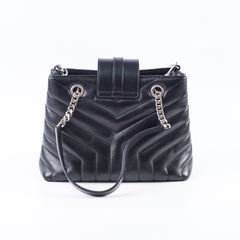 Saint Laurent Loulou Shopper Tote Black