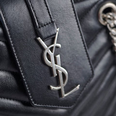 Saint Laurent Loulou Shopper Tote Black