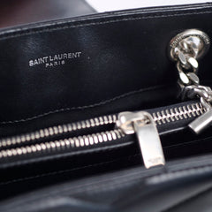 Saint Laurent Loulou Shopper Tote Black