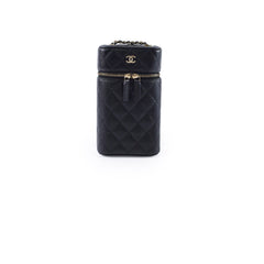 Chanel Vertical Vanity Black Caviar