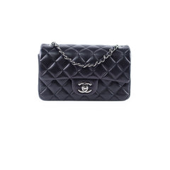 Chanel Mini Rectangular Lambskin Black