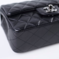 Chanel Mini Rectangular Lambskin Black