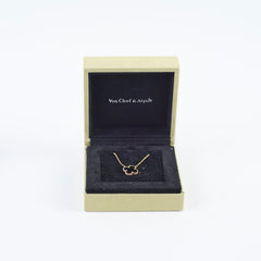 Van Cleef & Arpels Vintage Onyx Alhambra Necklace