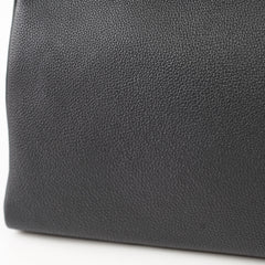 Hermes Kelly 32 Black Togo GHW C Stamp