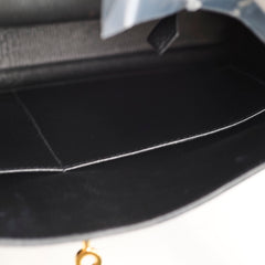 Hermes Kelly 32 Black Togo GHW C Stamp