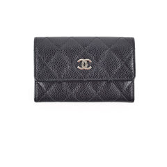 Chanel Card Holder Black Caviar