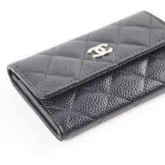 Chanel Card Holder Black Caviar
