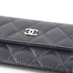 Chanel Card Holder Black Caviar