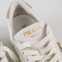 Prada White Suede Sneakers Size 41Prada White Suede Sneakers Size 41