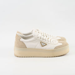 Prada White Suede Sneakers Size 41Prada White Suede Sneakers Size 41