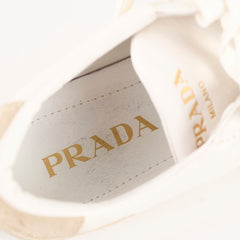 Prada White Suede Sneakers Size 41Prada White Suede Sneakers Size 41