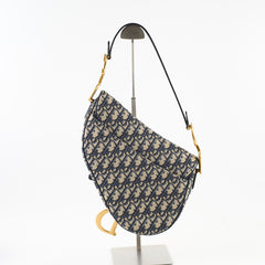 Dior Saddle Medium Oblique Blue
