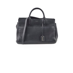 Saint Laurent Rive Gauche Cabas Black Tote