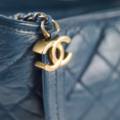 Chanel Gabrielle Medium Calfskin Blue